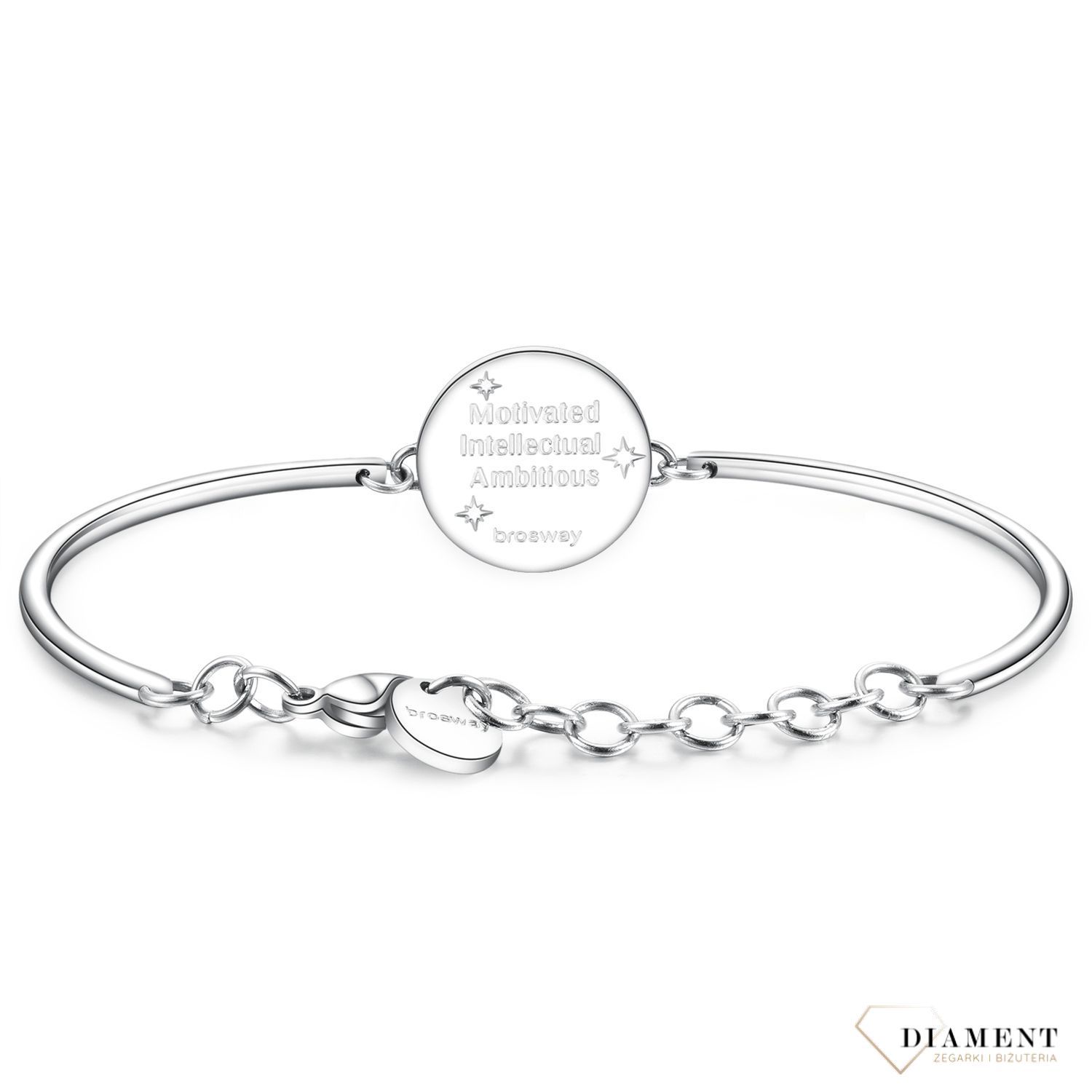 Bransoletka damska stalowa Brosway Chakra 'Capricorn' Koziorożec BHK20 (2).jpg